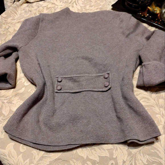 🤎🐿️🤎 Stellar Tailored Mocha Brown Cuff Sleeve Cardigan - M - Picture 2 of 14